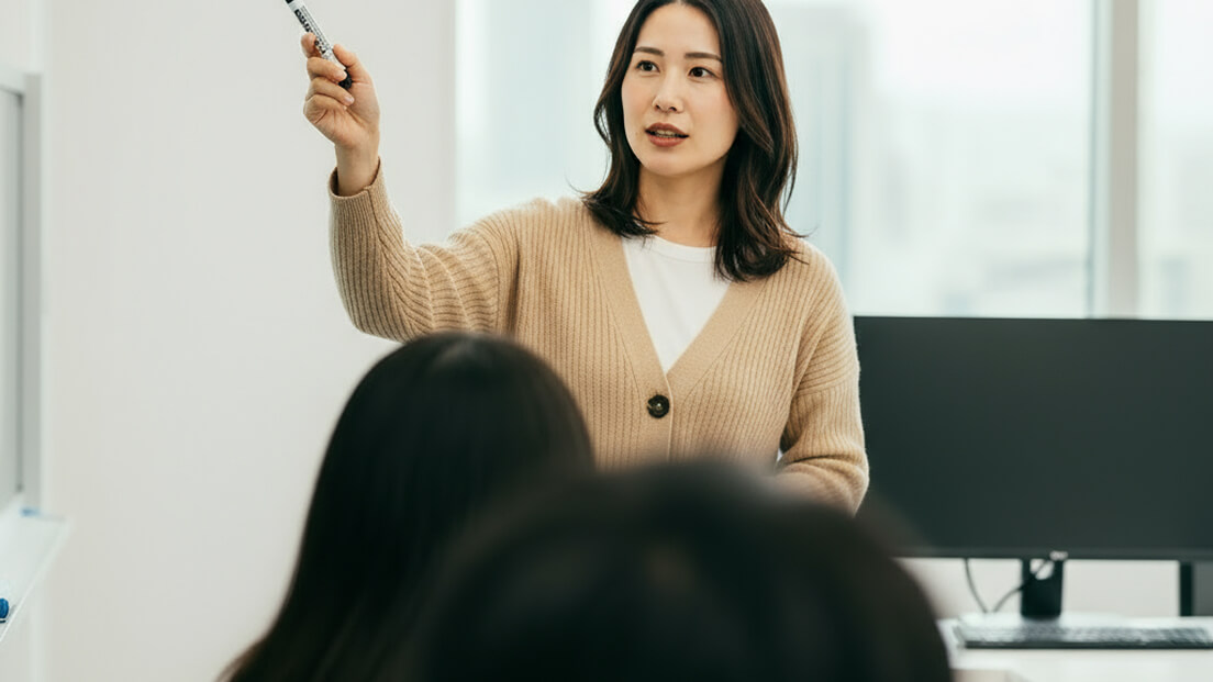 研修運営スタッフの仕事風景