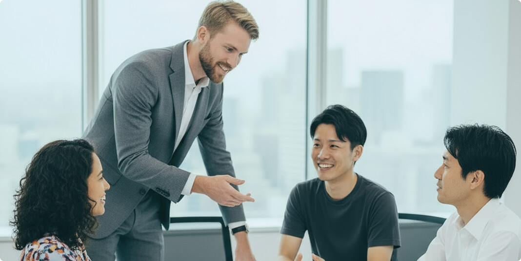 自分のアイデアを形にする様子