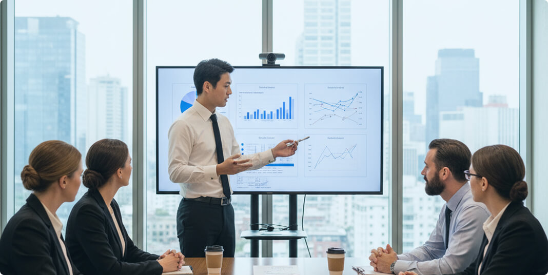 グローバルな舞台で挑戦するイメージ画像