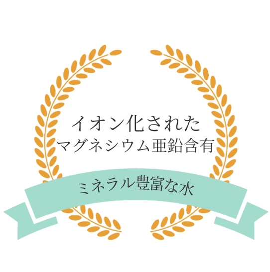 イオン化されたマグネシウム亜鉛含有